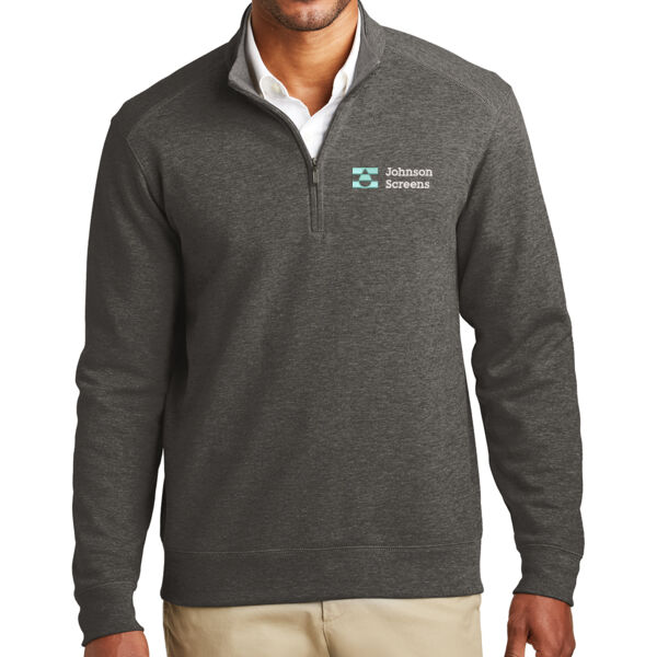 Port Authority® Interlock 1/4-Zip - Embroidered Logo Thumbnail