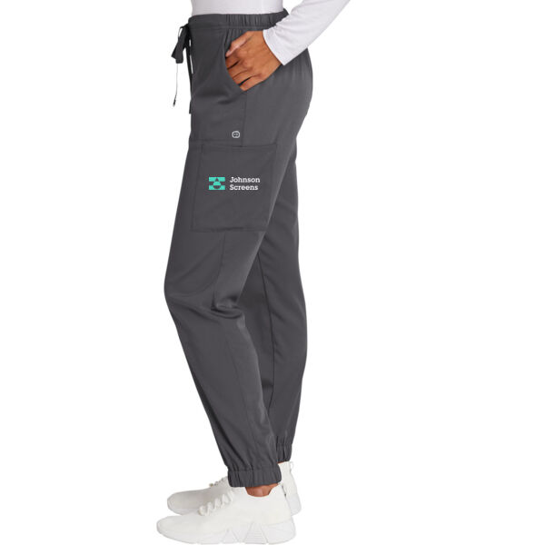 WonderWink® Women’s Premiere Flex™ Jogger Pant - Printed Logo Thumbnail