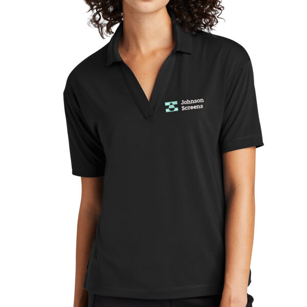 Mercer+Mettle™ Women’s Stretch Jersey Polo - Embroidered Logo Thumbnail