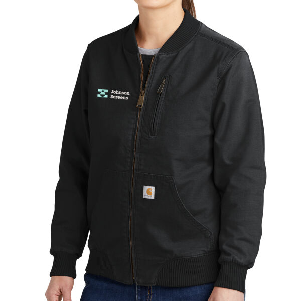 Carhartt® Women’s Rugged Flex® Crawford Jacket - Embroidered Logo Thumbnail