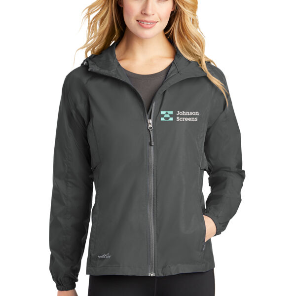 Eddie Bauer® - Ladies Packable Wind Jacket - Embroidered Logo Thumbnail