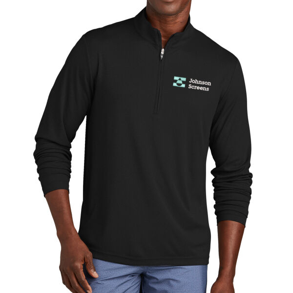 TravisMathew Coto Performance 1/4-Zip - Embroidered Logo Thumbnail