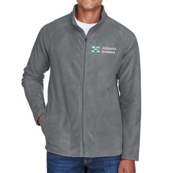 Team 365 Campus Microfleece Jacket - Embroidered Logo Thumbnail