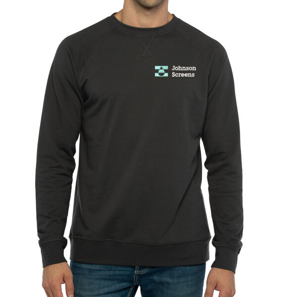 Next Level Apparel Laguna Raglan Sweatshirt - Embroidered Logo Thumbnail