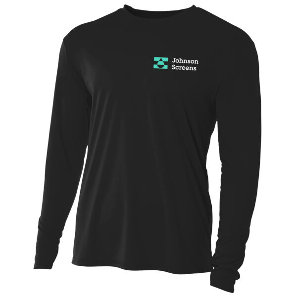 A4 Cooling Performance Long Sleeve Tee - Printed Logo Thumbnail