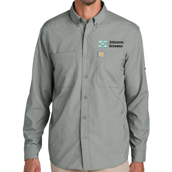 Carhartt Force Sun Defender Long Sleeve Shirt - Embroidered Logo Thumbnail