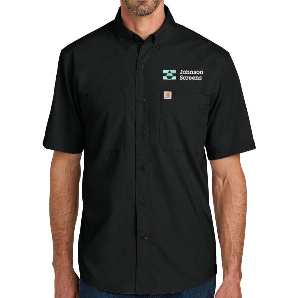Carhartt Force Sun Defender Short Sleeve Shirt - Embroidered Logo Thumbnail