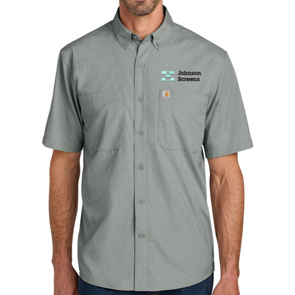 Carhartt Force Sun Defender Short Sleeve Shirt - Embroidered Logo Thumbnail