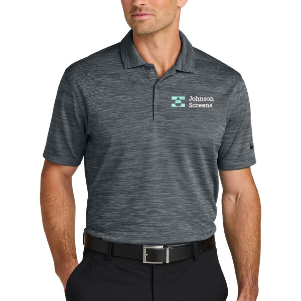 Nike Dri-FIT Striated Polo - Embroidered Logo Thumbnail