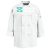 Eight Knot Button Chef Coat with Thermometer Pocket Thumbnail